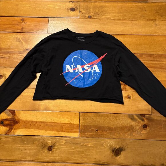 NASA Mid-Riff T-Shirt - Picture 1 of 4